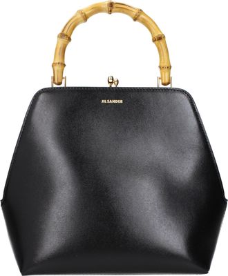 Jil Sander Black Leather Womens Handbag