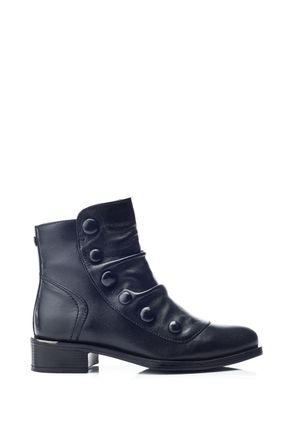 Moda in Pelle Moda in Pelle Womens Elita Black Boots Leather - Size EU 37