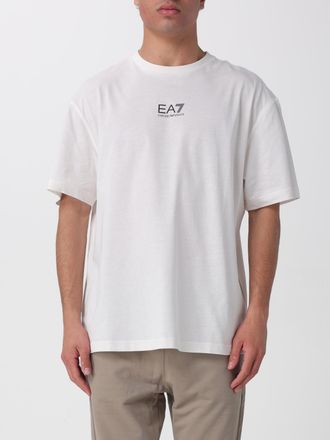 Emporio Armani T-shirt a girocollo in cotone stampata