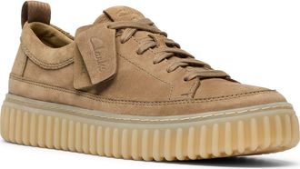 Clarks Torhill Sneaker in Dark Sand Nubuck at Nordstrom Rack, Size 7.5