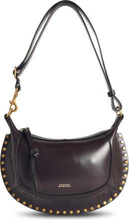 Isabel Marant Isabel Marant Oskan Moon Schokoladenbrauner Lear -Tasche