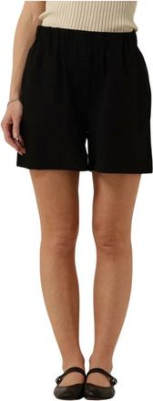 Modstr&ouml;m Huntleymd Shorts - Dames - Bermuda - Zwart - XS - Korte Broeken
