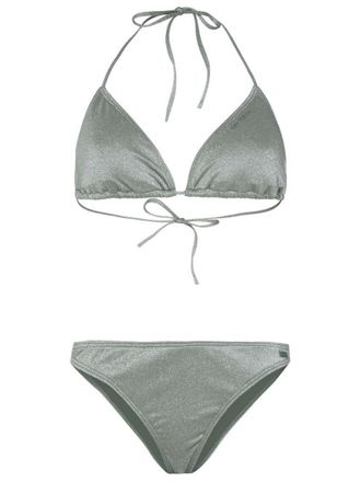 Protest B&uuml;gel-Bikini PROTEST Bikini PRTKADINA, Damen, Gr. L, EURO, gr&uuml;n (glass bottlegr&uuml;n), Obermaterial: 81% Polyester PES. 12% metallisierte Fasern MTF. 7% 