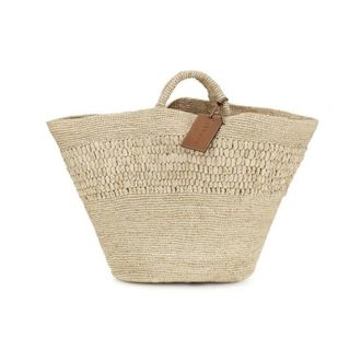 Maneb&igrave; Cesta - Bags - Mujer - Beige - ONE SIZE