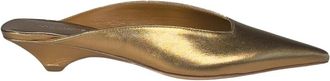 Vic Mati&eacute; K20 Kitty Mule - Dames - Muiltjes - Geel - 41 EU - Leer - Schoenen