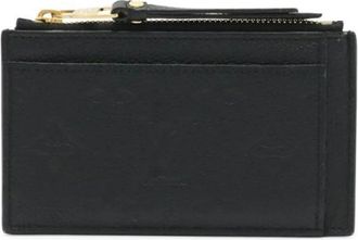 Louis Vuitton Pre-owned Coin Purse - Dames - Vintage Accessoires - Zwart - ONE Size - Leer - Vintage