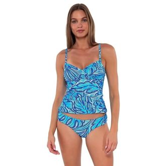 Sunsets Simone Tankini Womens Seaside Vista Stretch Swimwear GBO3906