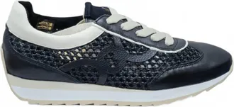 Softwaves Womens Dakota Raffia Sneakers In Black