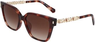 Michael Kors MK 2263U Zonnebrillen - unisex - Zonnebrillen - Bruin - 56 MM - Accessoires