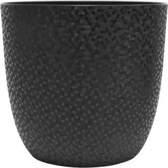 Eda Maceta Opale &Oslash; 29,5 Cm - Volumen 14,8 L - Negro - Eda