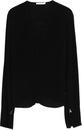 Patrizia Pepe Top con polsini - Nero