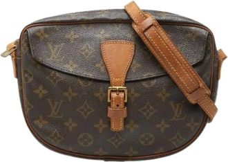 Louis Vuitton Pre-owned Cross Body Bags, female, Brown, Size: ONE SIZE Pre-owned Jeune Fille MM Monogram Shoulder Bag