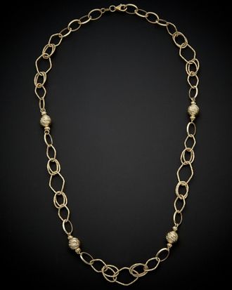 Italian Gold, Inc 14K Italian Gold Ball Station Necklace