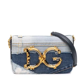 Dolce & Gabbana Pre-owned Dolce and Gabbana Denim DG Girls Crossbody Ladies GDPITOEC5CU098MQ