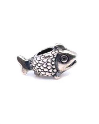 Trollbeads Womens Fairy Basslet Bead In Silver