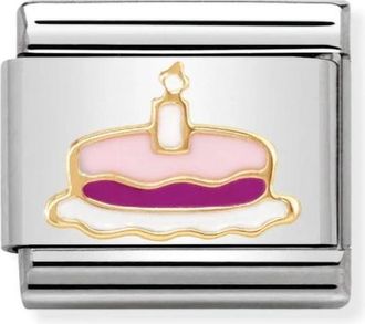 Nomination Unisex Celebrate Links Bracelet In Cake