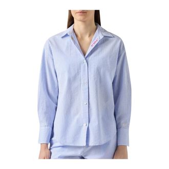 Saint Barth Cristal Shirt - female - Saint Barth - Shirts - Blue - M - Blouses & Shirts