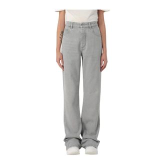 Bottega Veneta Dames, Jeans, Grijs, Maat: 2XS Katoen