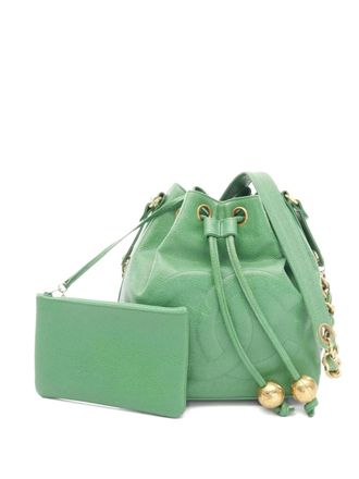 Chanel 1994 Coco Mark shoulder bag - Green