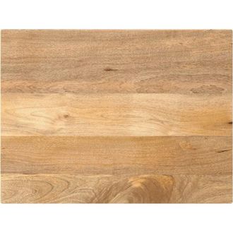 vidaXL Piano per Tavolo 70x60x2,5 cm Rettangolare Legno Massello Mango - Vidaxl