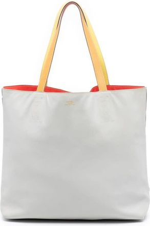 Herm&egrave;s Pre-owned Hermes Multicolor Swift Double Sens Reversible Tote 36 Ladies [Q]