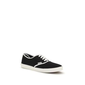 Prada Mens Black Cotton Athletic Sneakers