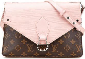 Louis Vuitton Pre-owned Womens Crossbody Bag Monogram Leather - Tan Textile - One Size