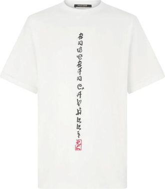 Roberto Cavalli Hombre, Camisetas, Blanco, Talla: S