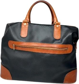 Bottega Veneta Pre-owned Vintage Weekendtas - unisex - Vintage Weekendtas - Zwart - ONE Size - Vintage