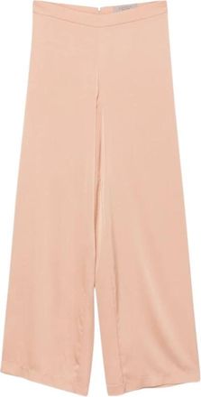 D.exterior 3nudo Pantalone - Dames - Wijde Broeken - Roze - M - Polyester - Broeken