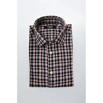 Baldinini Multicolor Cotton Men Mens Shirt