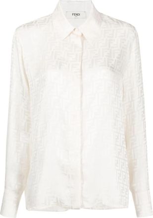 Fendi White Oversized Shirt