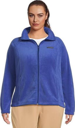 Columbia Plus Size Benton Springstm Full Zip Womens Coat Clematis Blue : 3X, Fleece/Polyester