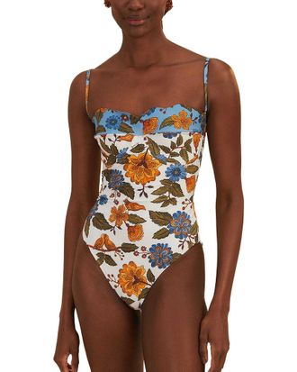Farm Rio Garden Scarf One-Piece