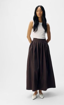 Object Gonna lunga marrone foca