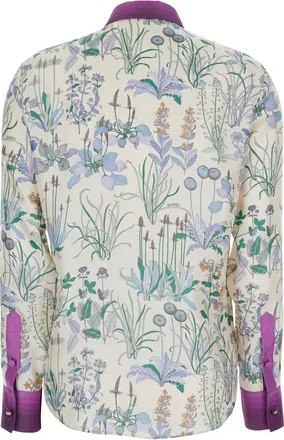 Gucci Womens Shirt, Multicolour Silk Blouses