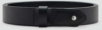 Mango Cintura 100% pelle nero - Uomo - 100 - MANGO MAN