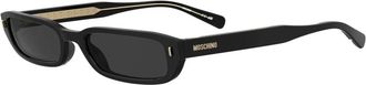 Moschino Mos221/S Zonnebril - unisex - Accessoires - Zwart - Maat: 55 MM