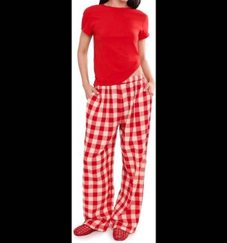 Free People Be Mine Pant In Red