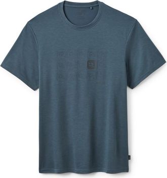 RAB Crimp Repeat Tee Funktionsshirt f&uuml;r Herren | blau