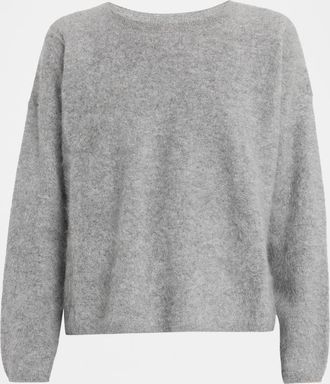 Eileen Fisher Fluffy Cashmere Crewneck Sweater