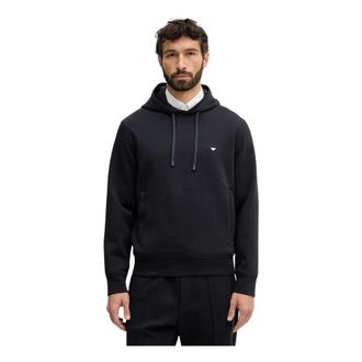 Emporio Armani Hombre, Sudaderas, Azul, Talla: L