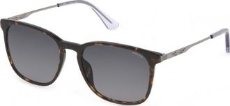 Police Mens SPLD47-550752 SPLD47 55 550752 Sunglasses - Brown - One Size