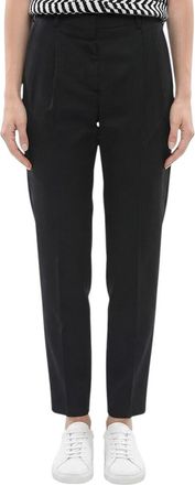 Stella McCartney Black Tailored Pleated Pants