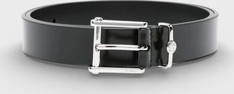 Versace Mens Versace Medusa Head Leather Belt Black - Size: 100CM