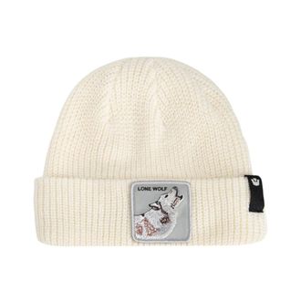Goorin Brothers Accessories, female, White, ONE SIZE, The Lone Wolf Beanie