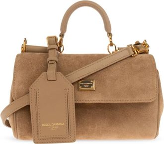 Dolce & Gabbana My Sicily Mini Bag - - Bags - Donna - Beige - ONE SIZE