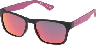 Police Womens S198854U28R 54 Sunglasses - Black - One Size