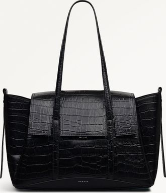 Radley London Black Medium Flapover Shoulder Bag The Chancery AW25 Radley London