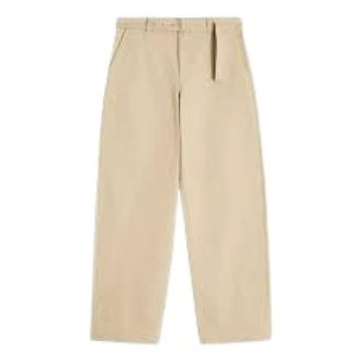 Maison Kitsun&eacute; Hombre, Pantalones, Beige, Talla: W44